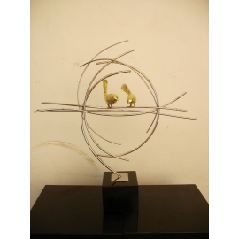 鳥巢6(y14631 立體雕塑.擺飾  立體擺飾系列  動物、人物系列)